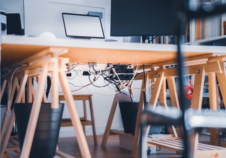 Cable Management for Your Desk: The Tools That Actually Work
